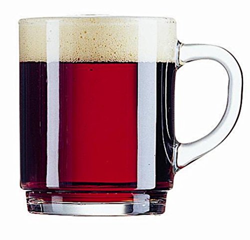 96 Glühweinbecher Glühweingläser mit Henkel gehärtetes Glas geeicht 0,2 0 2 l Teegläser