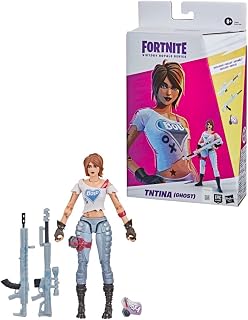 Boneco Fortnite Victory Royale Series, Figura de 15 cm com Acessórios - TNTina (Ghost) - F5800 - Hasbro, Cor: Multicolorido