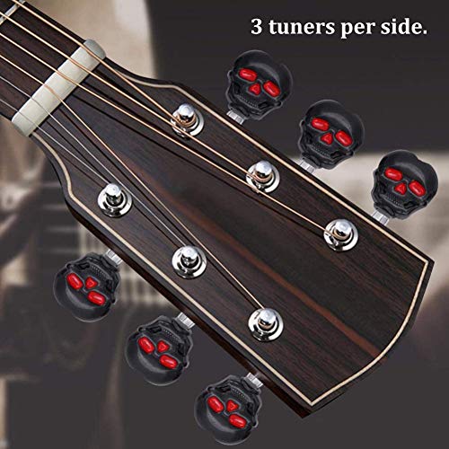 6pcs Clés Chevilles Mécaniques Accordeurs Tuners à Cordes Têtes, 3L3R Guitare Acoustique Tuning Pegs Tuners, Pour… - Les Beatles, Paul McCartney, John Lennon, RIngo Starr, George Harrison 6pcs Clés Chevilles Mécaniques Accordeurs Tuners à Cordes Têtes, 3L3R Guitare Acoustique Tuning Pegs Tuners, Pour… – Image 6