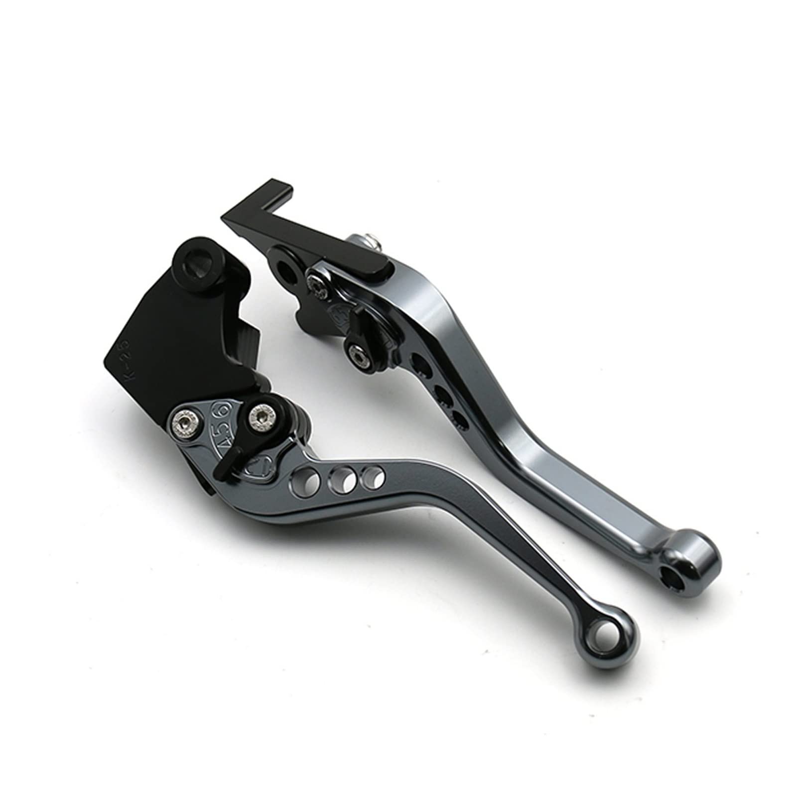 NingRuiBhd Brake Levers Clutch Lever for CBR400RR for CB400 for VTEC for CB400F for CB-1 for CB400SF for VFR400 for NC30 Motorcycle Brake Clutch Levers Handle(Short Titanium)