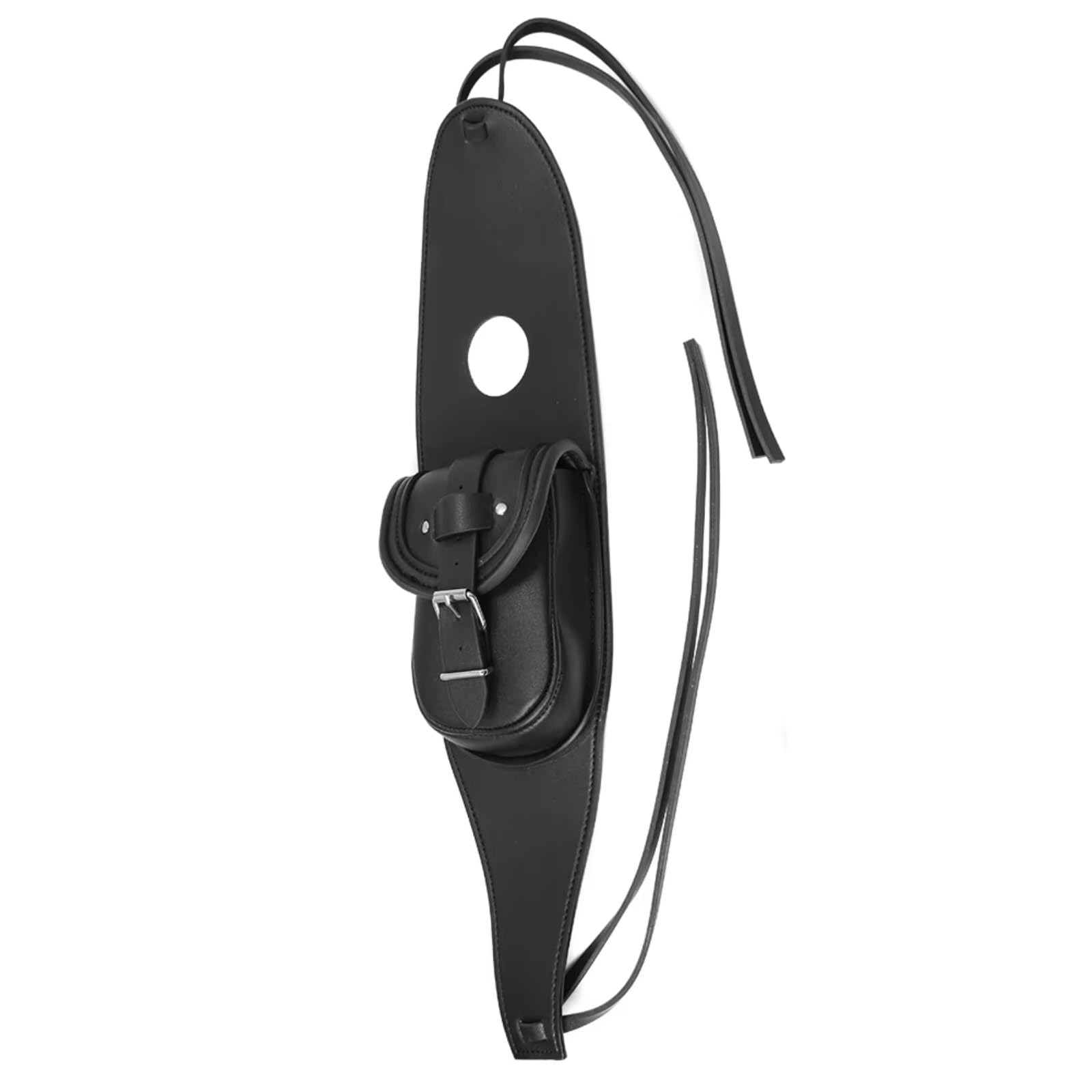 Compatibile Con Sportster Per Iron 883 1200 XL Moto Nero PU Serbatoio Carburante Chap Pannello Copertura Pad Bavaglino Borsa Reggiseno Stoccaggio Sacche Moto