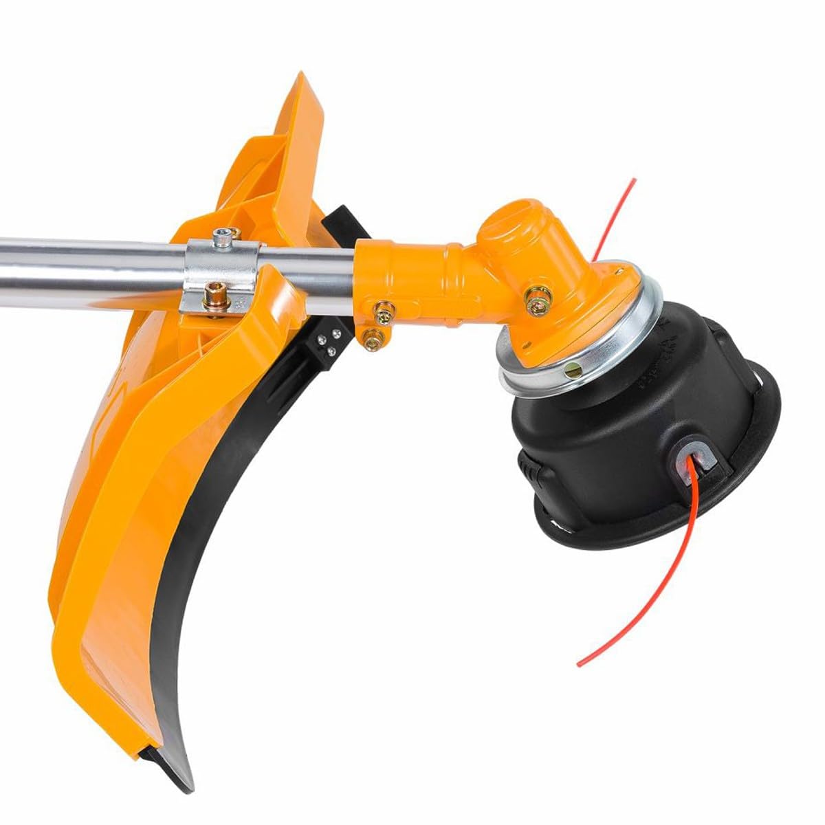 Desbrozadora térmica con motor de 2 tiempos 49 cm³ 6 CV efectivo + kit de accesorios