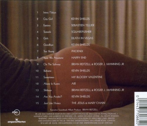 Vista 2 de Lost In Translation - Original Soundtrack