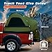 Truck Bed Tent, Waterproof PU3000mm Pickup Truck Tent for Camping 5.0-5.4 Ft Bed, 2-3 Person Sleeping Truck Tent, Portable for Car Camping