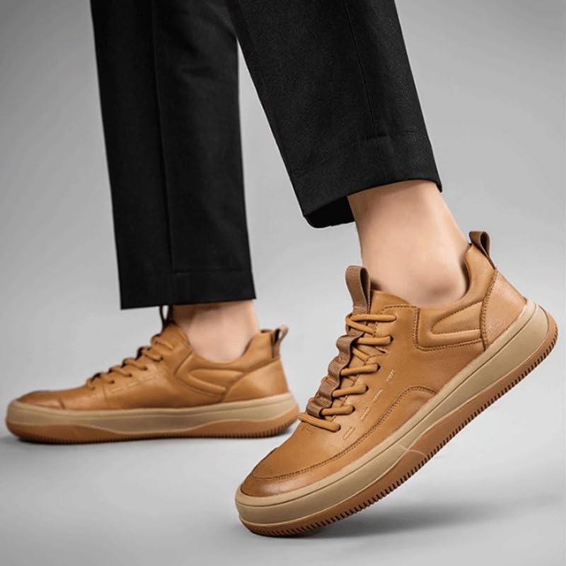 Premium Men's Derby Shoes Genuine Leather Brogue Detailing Comfortable Fit for Business Attire & Special Occasions2