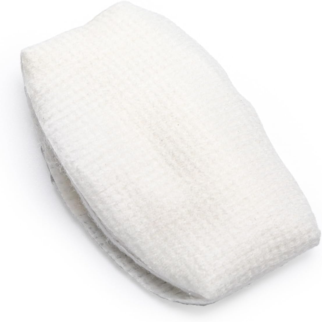 Vakly 100 Sterile Oval Eye Pads - Soft Absorbent 2 5/8 x 1 5/8 Eye Shaped Medical Gauze Pad with Thick Protective Filler, Individually Wrapped - Shaped for Comfort, Compressed Edges to Reduce Lint — Amazon image 4