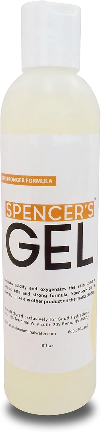 Spencers Gel Alkaline Formula 8oz Since 2004 The Only High-pH Solution for Stubborn Skin Issues Boils Furuncles Ulcerations