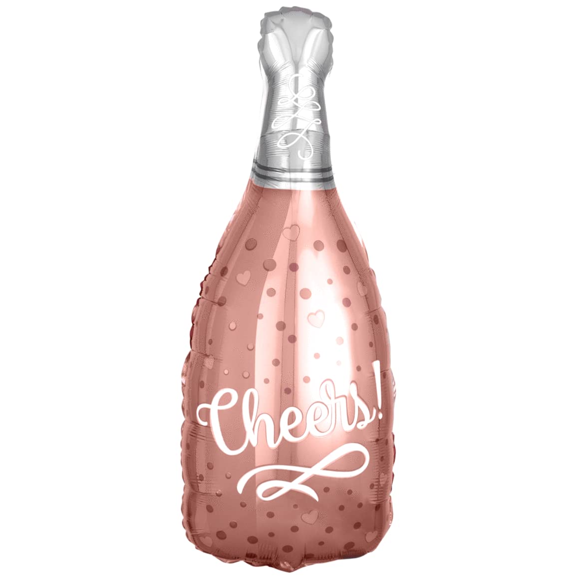 Rose Gold Bottle Foil Balloon, 90cm (2 pack) — image 1