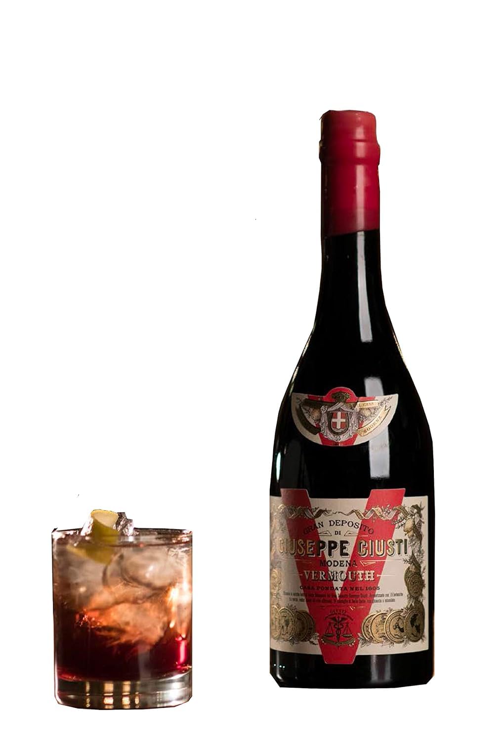 Giuseppe Giusti Vermouth di Modena Italienischer Wermut 17% vol (1 x 0.75 l)