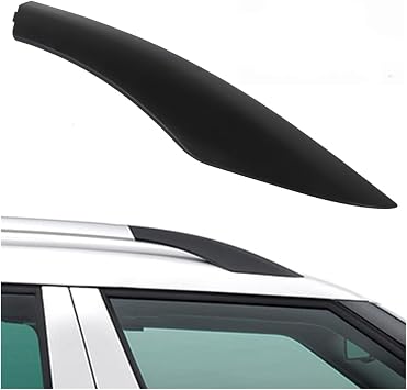 Roof Rack Cross Bars For Skoda For Yeti SUV 2009-2018 Roof Luggage Bar Rail End Cover Shell 5LD860145 5LD860149-GT5 Car Front Rear Roof Rack Cover Car Roof BarsFront right