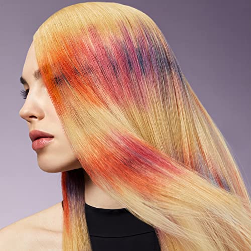 Foto von REVLON PROFESSIONAL Nutri Color FILTERS – TONING FILTERS 821 Hellblond Irisé Asch, 240 ml, Farbmaske mit INSTA-PIC-TECHNOLOGY, Tönungsmaske zur Farbauffrischung von kühlen Perlmutttönen, vegan