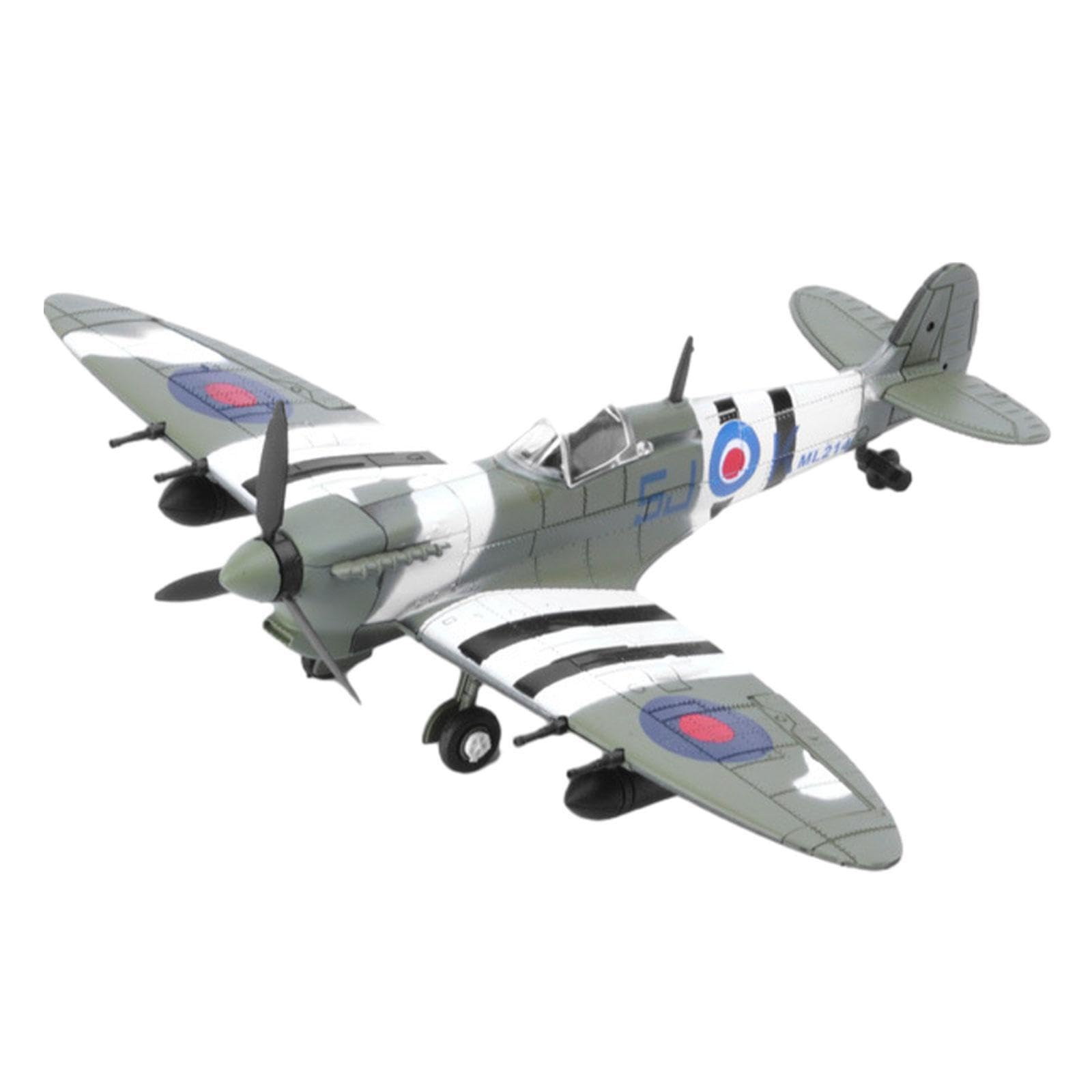 LIXSAZSE Airplane Puzzle DIY Assembly Kits Impressive Fighter Aircraft Decoration and Splicing is Clever and Interesting. DIY Airplane Assembly Adults Kids