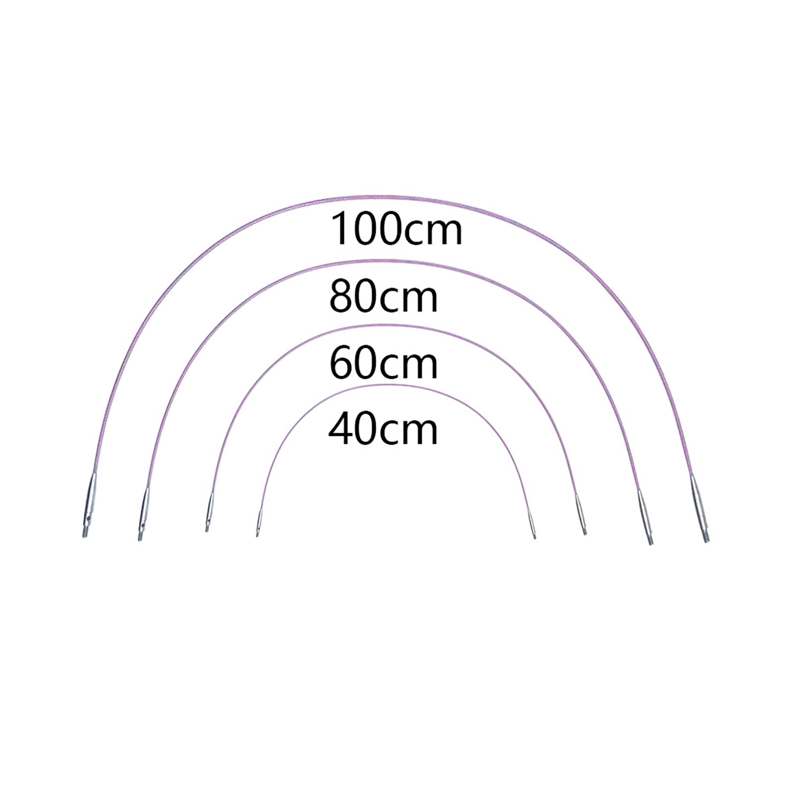 Gancho de ganchillo tunecino, aguja de gancho de tejer afgano tunecino, ganchillo de acero inoxidable de 3, 0mm-10mm con estuche, costura, 12 Uds
