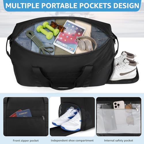 45L Waterproof Gym Duffle Bag