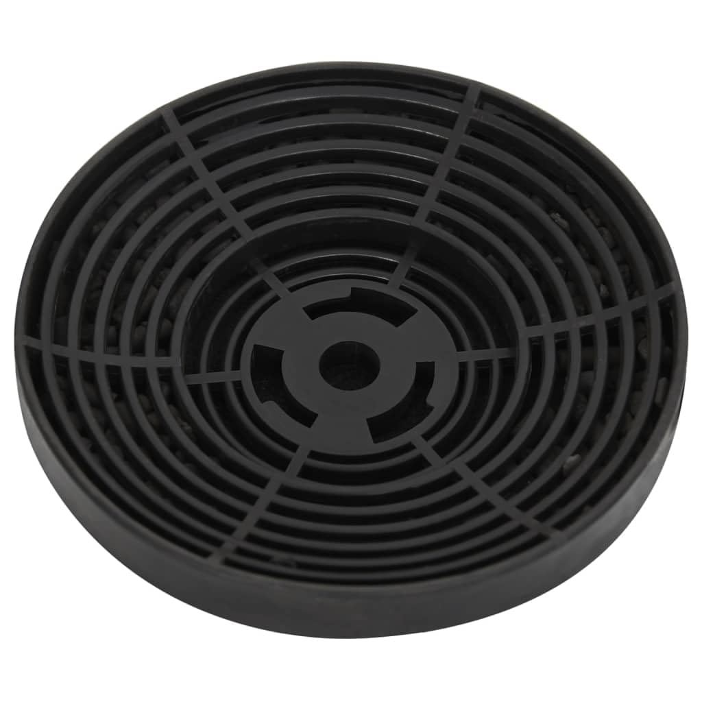Kohlefilter für Dunstabzugshauben 2 Stück, Aktivkohle Fettfilter Umluftfilter 105 x 21 mm, PP Ersatzteil für Küchen ohne Abluftkanal