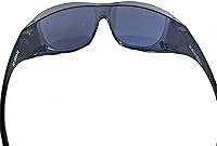 Vista 5 de Solar Shield II Gafas de sol fit-over de policarbonato ahumado