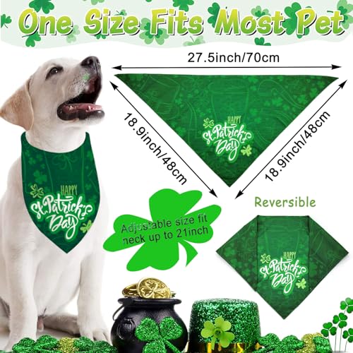 Disfraz St Patrick's Day para Perros Medianos Pack x3 miniatura 3