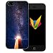 Produktbild MOBILEFOX Leuchttürme transparente Silikon TPU Schutzhülle 0,7mm dünne Handy Soft Case für Apple iPhone 5/5S/SE Leuchtturm Nachthimmel