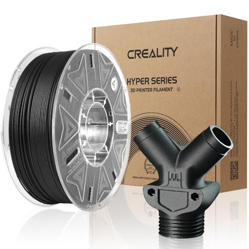 Image of Creality Hyper PA612-CF 1.75mm 1KG, Halloween Gifts 3D Printer Filament - 15% Carbon Fiber Nylon Filament Reinforced - High-Strength, Low-Hygroscopic & Precision Molding for Industrial Applications