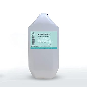 Ases IPA IsoPropyl Alcohol 99.9% [(CH3)2-CH-OH] CAS: 67-63-0,5 Ltr |Pure for Home, Medical and Surgical Disinfectant |