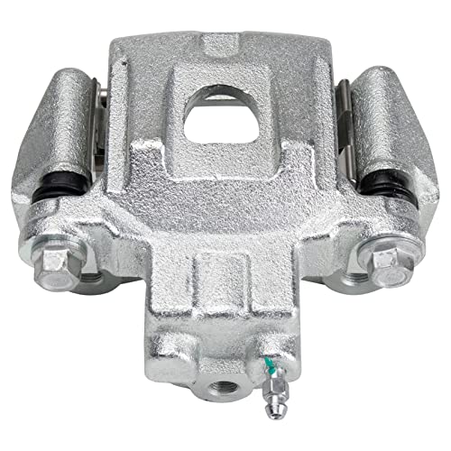 Image of TRQ Rear Left Brake Caliper w /Bracket Drivers Side