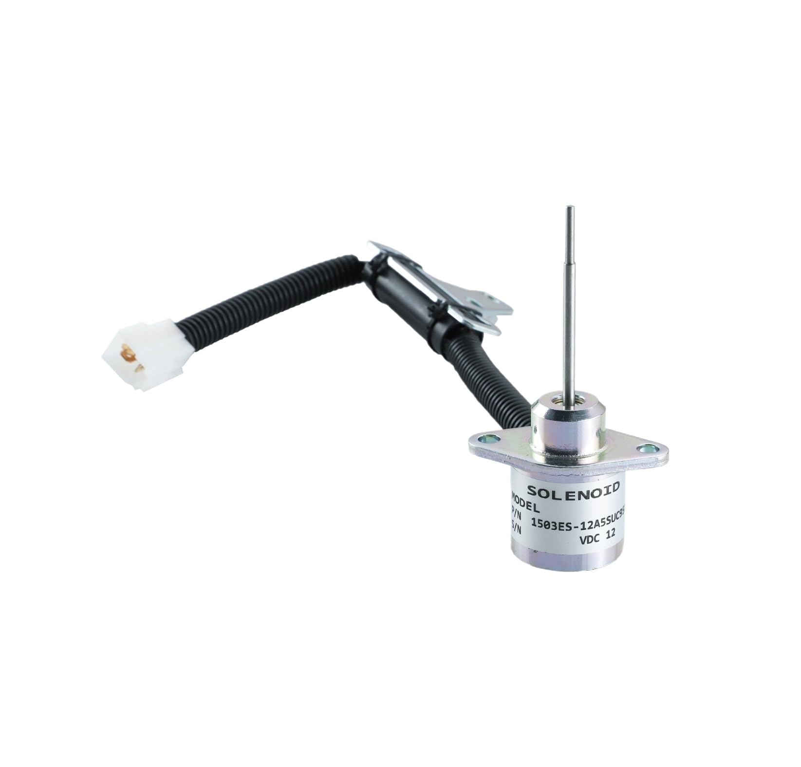 Válvula de Cierre Solenoide de corte de combustible 1503ES-12A5SUC9SLC24 de 12 V, 1G820-60022 SA-5156-12, compatible con motores Kubota Solenoide de parada