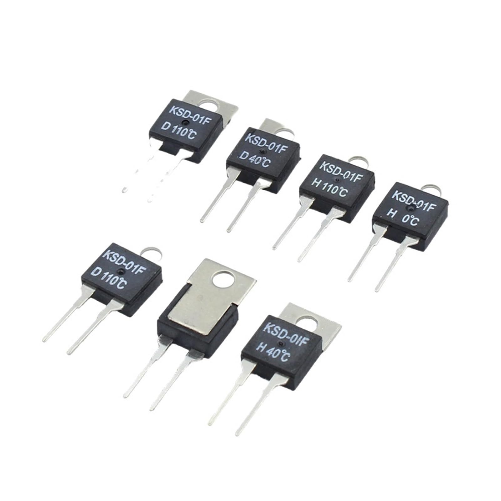 Interrupteur de température KSD-01F thermostat TO220 capteur thermique 50C