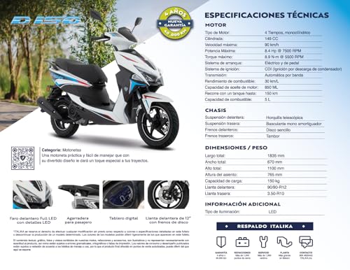 Catálogo de Italika 110cc , listamos los 10 mejores. 26 Imagen adicional