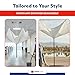 Heavy Duty Ceiling Leak Diverter Tarp with Drain Flange - Roof Water Diverter for Emergency Leaks - Water Leak Catcher with D-Rings - Effective Water Diverter - 5' x 20'