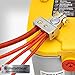 InstallGear 2,4,8 or 10 Gauge Battery Terminals w/Shims - Positive, Negative - Car Battery Terminal, Battery Pack, Heavy Duty Battery Terminal Connectors, 2 Gauge, 4 Gauge, 8 Gauge, 10 Gauge Wires
