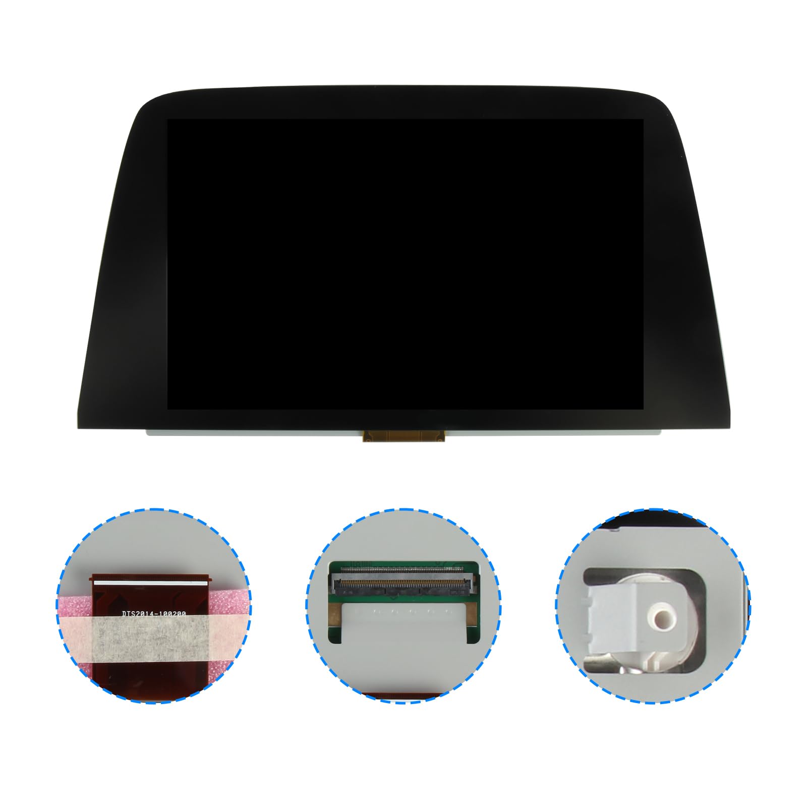 LQ080Y5DZ10 Schermo LCD 8 Pollici per Opel Astra K MK7 2015-2020 - Radio per Opel Vauxhall Navi 900 IntelliLink - Kit Riparazione 39042448