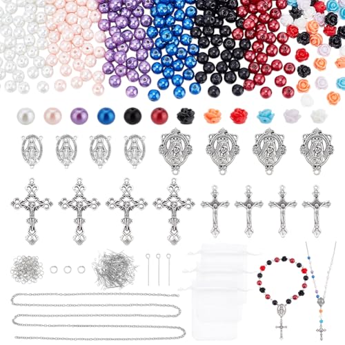 Kit chapelet 647 pièces pour réussir vos bijoux de prière sans manquer de perles