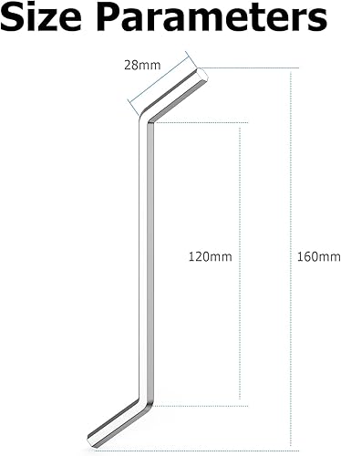 Miniatura 7 de Garbage Disposal Wrench, Garbage Disposal Allen Wrench Tool Compatible with InSinkErator Garbage Disposal to Unjam Kitchen Sink Food Garbage