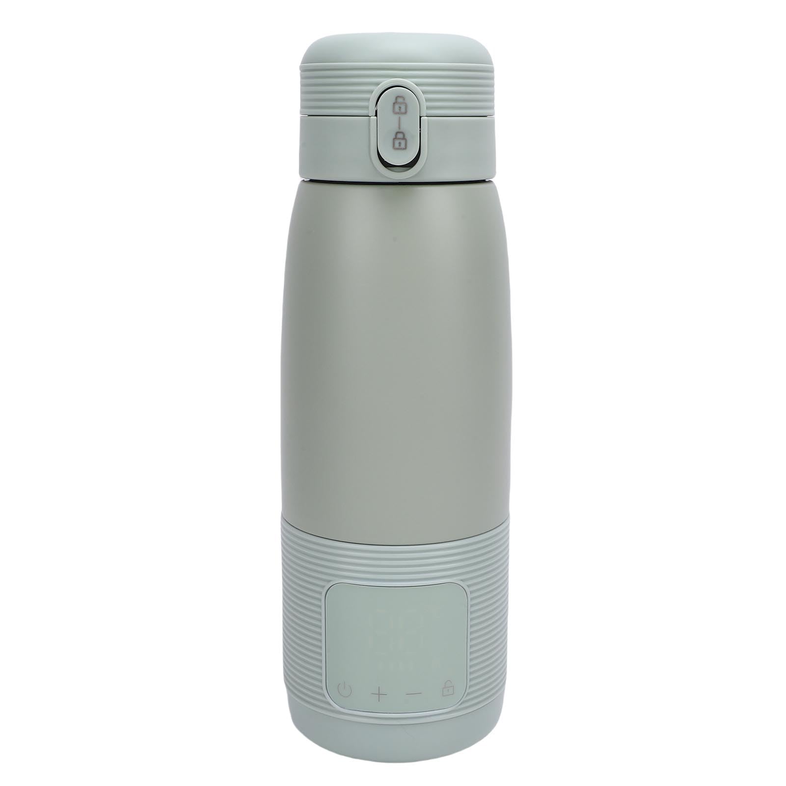Sxhlseller Scaldalatte a Batteria da Viaggio |500 Ml 5000 MAh Ricaricabile, Regolabile 37°C-55°C, per Veicoli Auto (500 ml 5000 mAh)