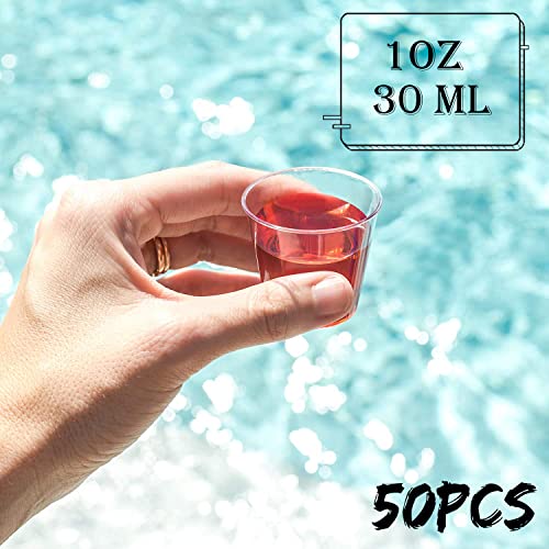 Schnapsgläser Shotgläser Becher Plastik Wiederverwendbare Trinkbecher Schnapsbeche 3cl Partygadget Schnapsspender zum… - Image 4