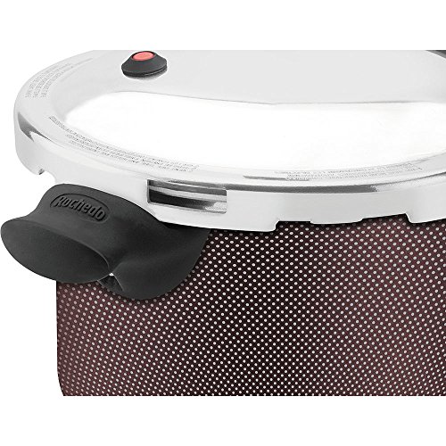 Panela de Pressão Rochedo Rochedo Turbo Top Grená Texturizado