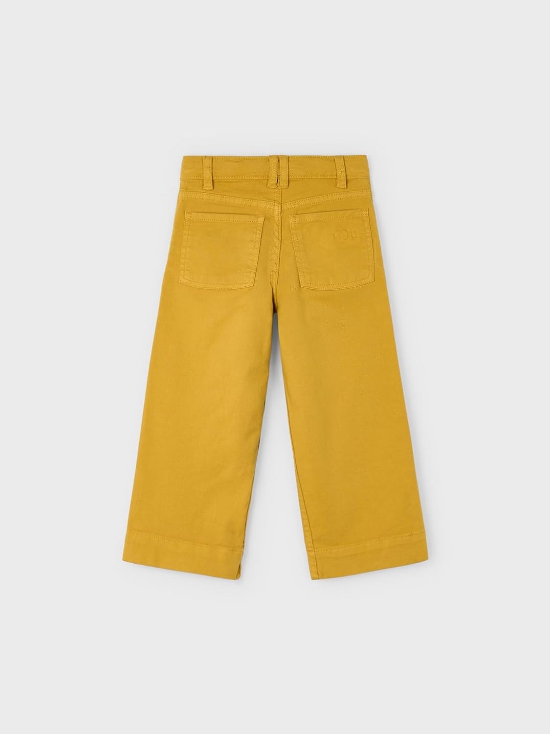 Mayoral Twill Marine Pants for Girls Mustard
