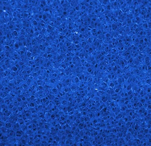 UESDU 2x Filterwatte Aquarium 30x20cm - 8D Filterschaum Wabenstruktur