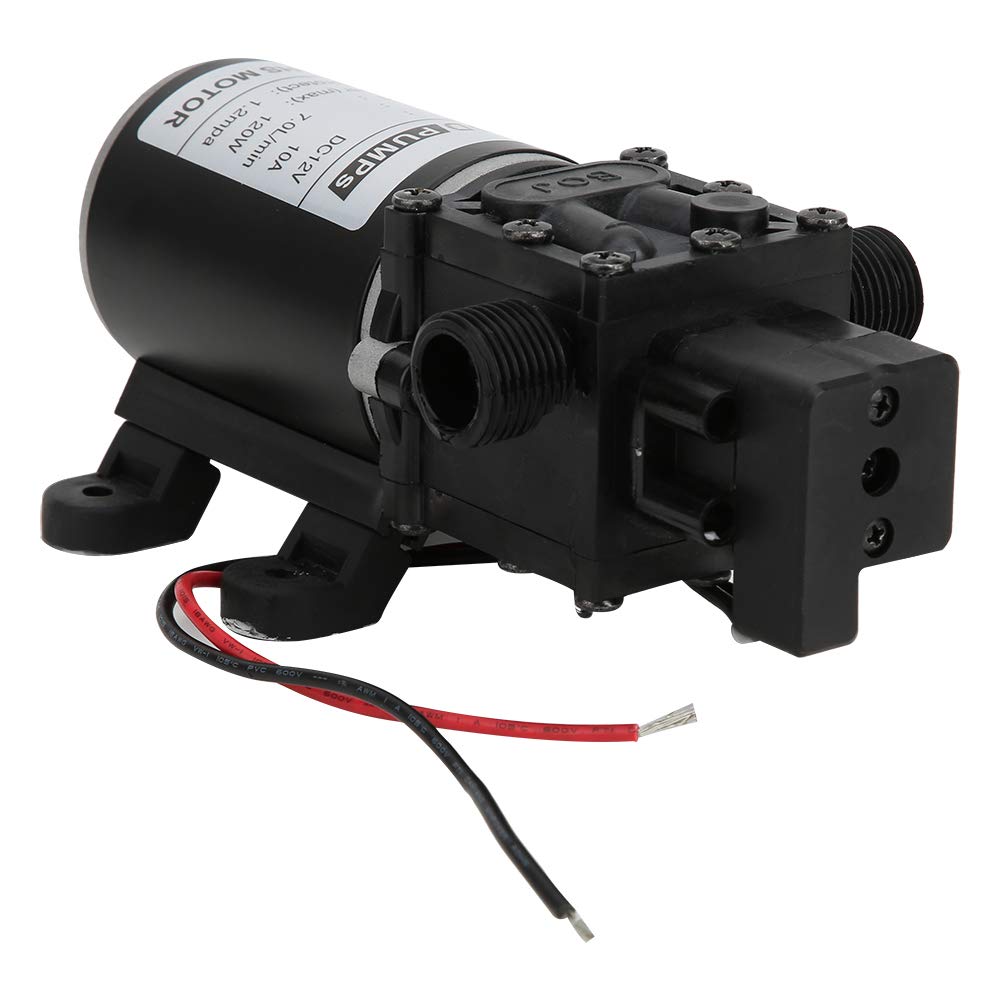 Pompe à eau, régulation de tension automatique, pompe de pulvérisation électrique haute pression 7L/min 10mm, pour pompe à membrane, pompe d'essai de pression, pompe de suralimentation