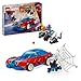 Produktbild LEGO Marvel Spider-Mans Rennauto & Venom Green Goblin, Spidey-Spielzeug für Rollenspiele mit Superhelden-Figuren und baubarem Auto, Geschenk für Kinder, Jungs und Mädchen ab 7 Jahren 76279