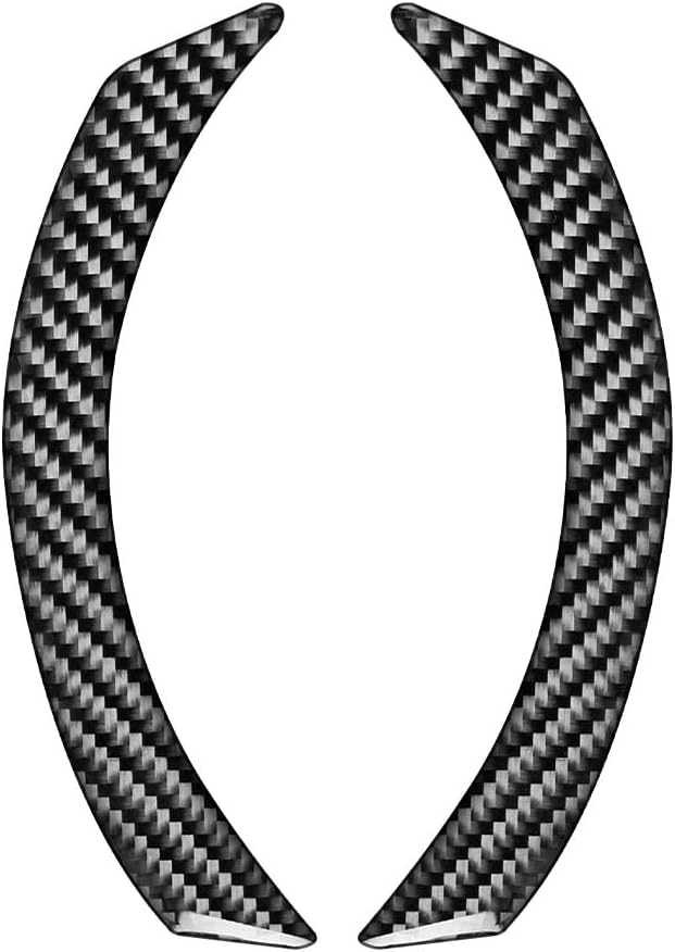 Carbon Fiber Interior Trim Overlay Kit, Multi-Piece Dash & Console Accent Cover Set Compatible with 2020 Mazda Axela (Mazda 3) (Center Console Kit (10pc))