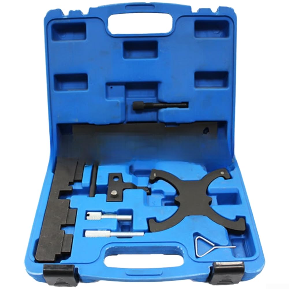 Kit di strumenti per la messa in fase del motore per Ford Focus Fiesta per mondeo Escape 1.5T 1.6 1.6T, 9 pezzi in acciaio al carbonio albero a camme allineamento albero motore set di