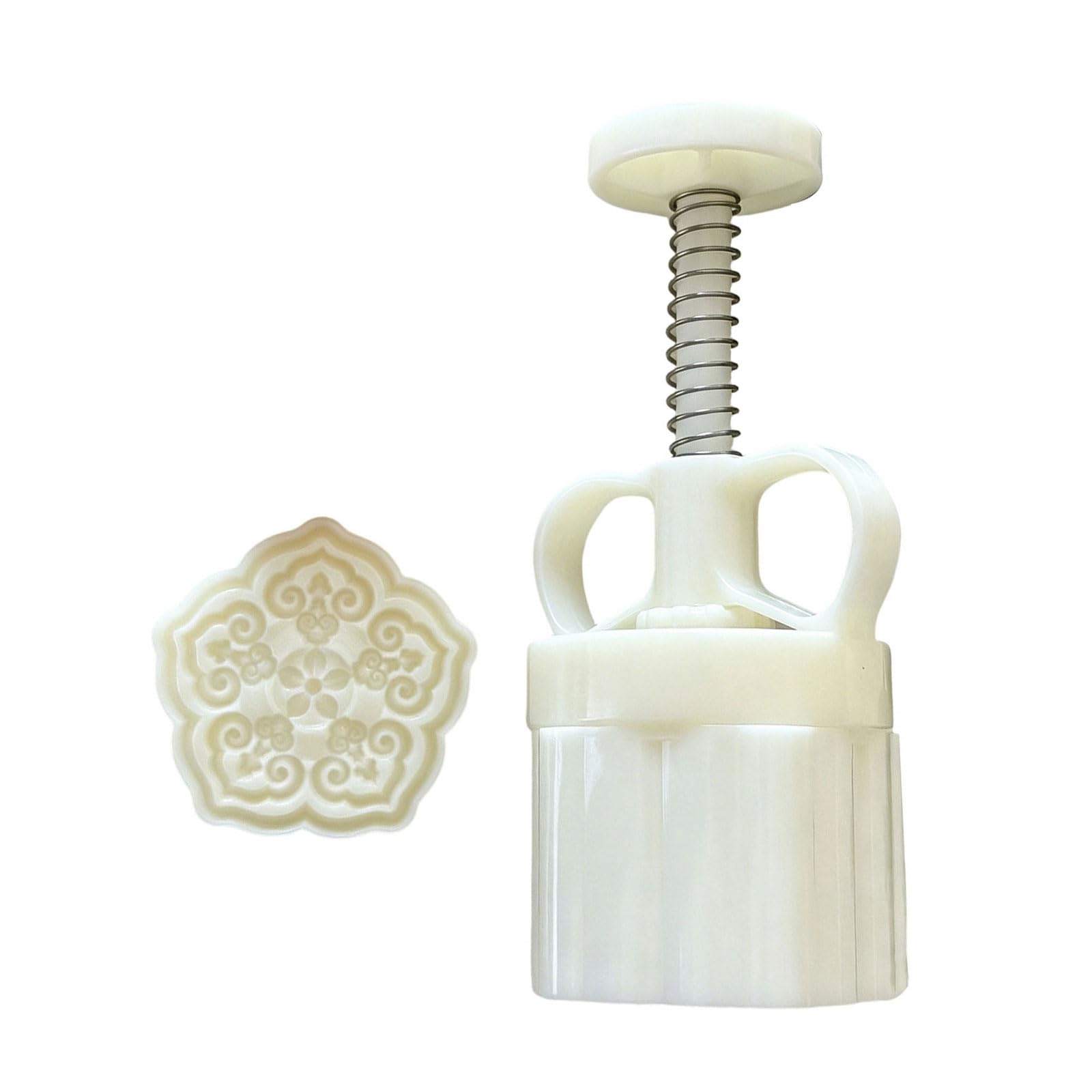 NVOQILIN 75G Five Blessings Moons Cakes Molds Sturdy ABS Materials Festival Baking Molds for Smooth Demolding and Hassle Release Storage Professional Moons Cakes Baking Equipment