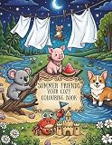 Summer Friends: Your Cozy Colouring Book