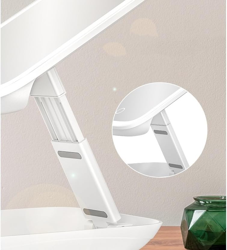 Foldable, Portable, Dustproof, and Large Capacity Storage for Makeup Mirrors image 4