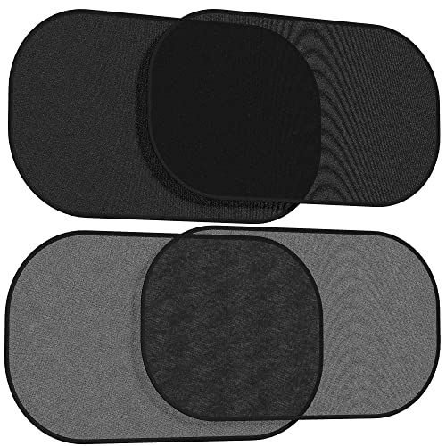 Image of Car Window Shade for Baby - (4 Pack) - 20"x12" - Car Window Shades for Side Windows Protection from Sun UV Rays & Heat - Window Sun Blocker for Car - Rear Window Sun Shade for Car Block Sunlight
