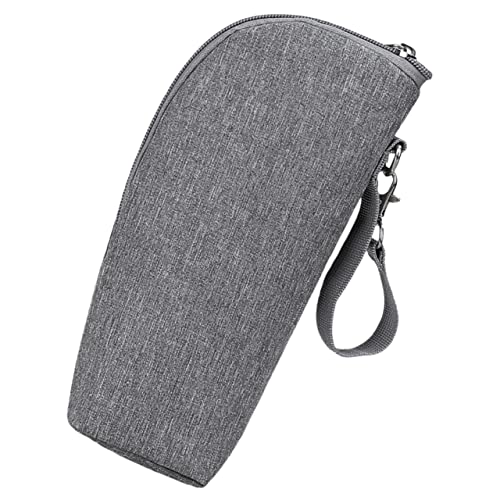 RORPOIR Portable Insulated Bottle Storage Bag Stylish Handheld Tote for Milk Water Outdoor Warm Keeping Pouch for Nursing Moms Fits Bottles Easy to Clean