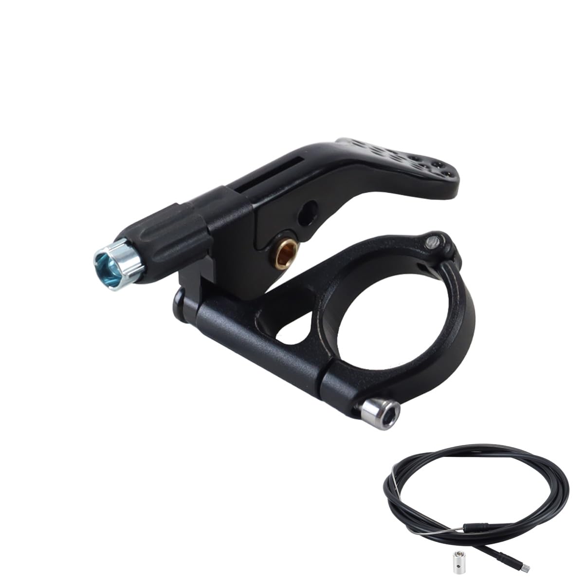 Voyoo Remote Lever for Bike Seatpost, MTB Dropper Post Lever Kit Suitable for 22.2mm Handlebar (black)