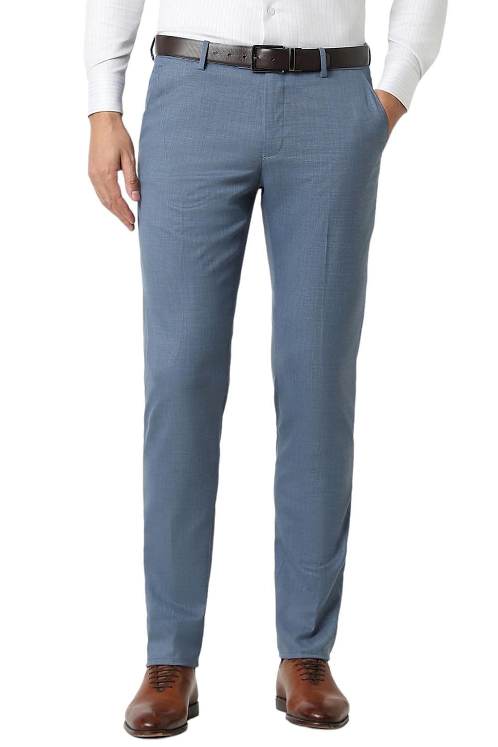 peter england Men's Slim Work Utility Pants-picture-55