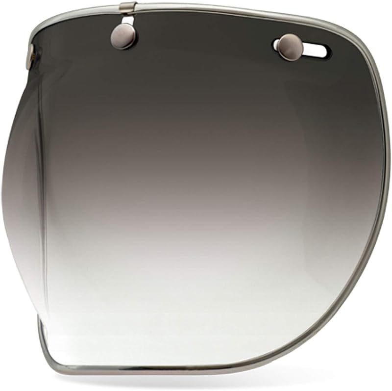 BELL 3-Snap DLX Shield, Dark Smoke Gradient, One Size